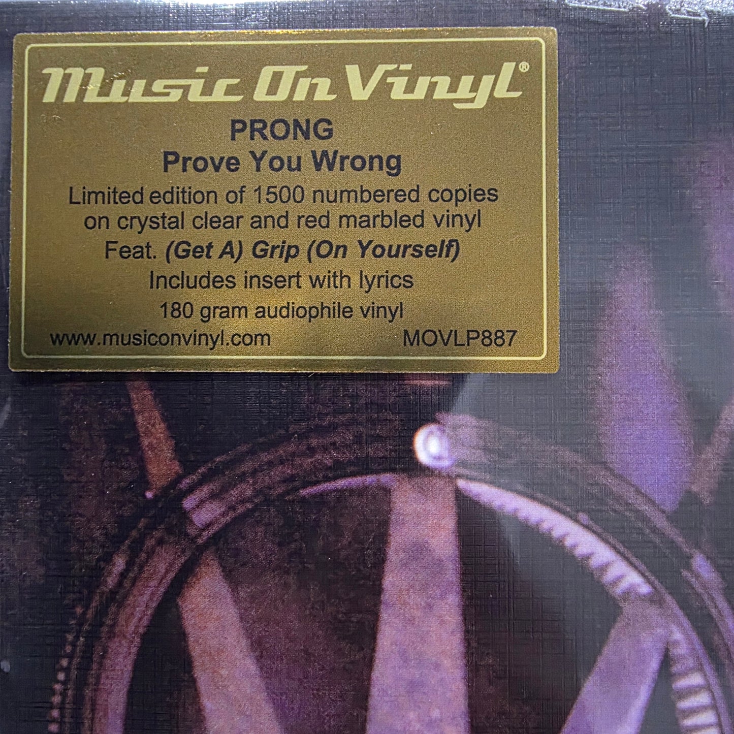 Prong - Prove You Wrong (LP, Album, Ltd, Num, RE, RP, Cle) Vinyl Record / LP
