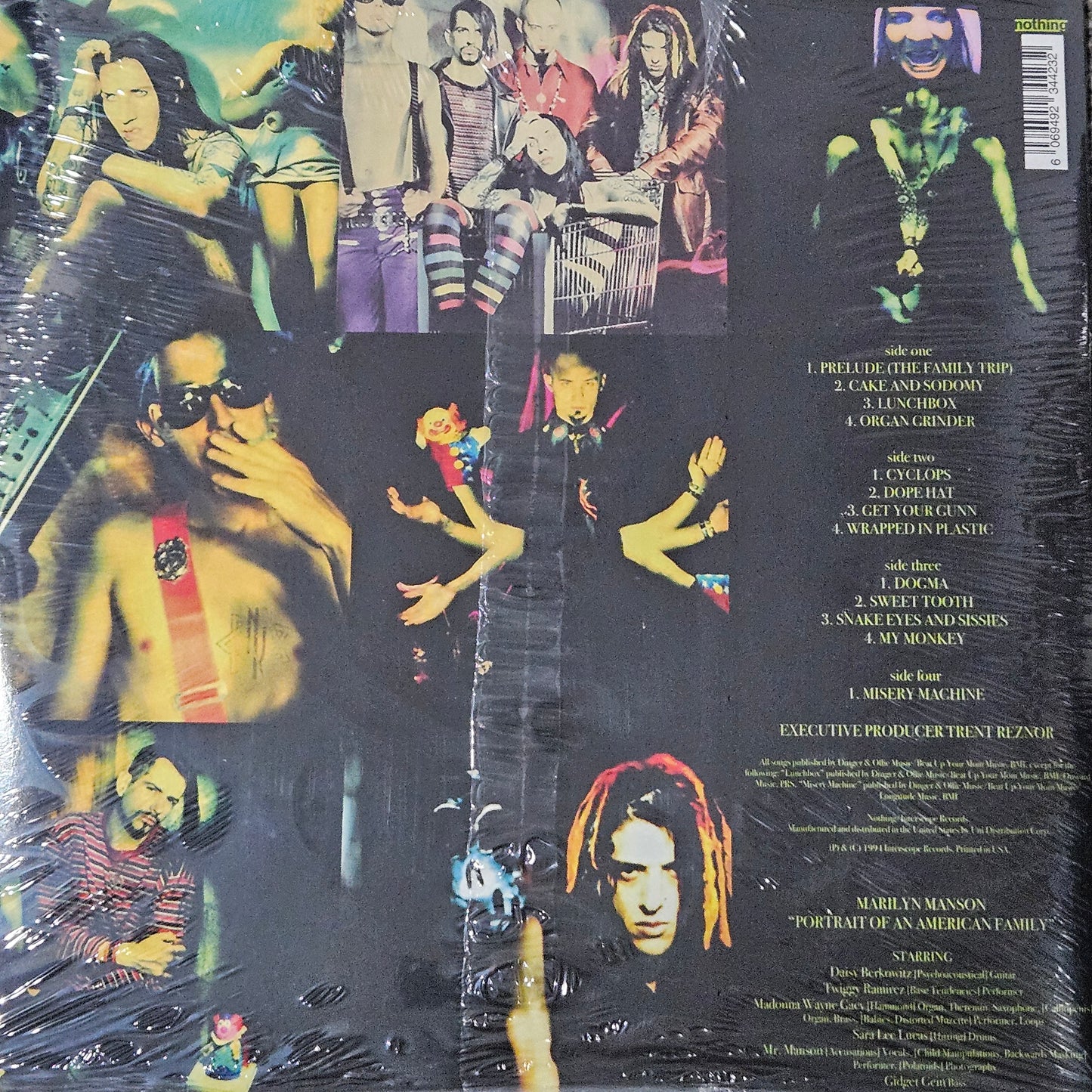 Marilyn Manson - Portrait Of An American Family - 2x LP Coloured Vinyl Record