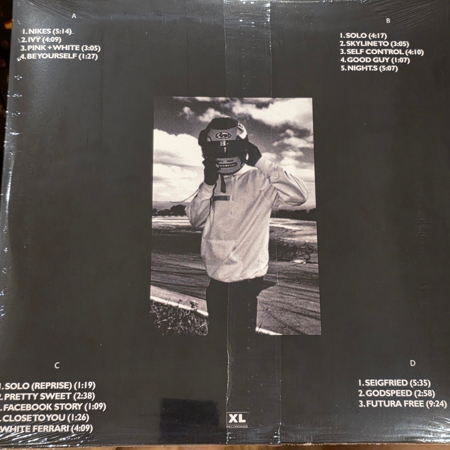 Frank Ocean - Blond Vinyl Record 2LP BLACK SLEEVE COVER ART