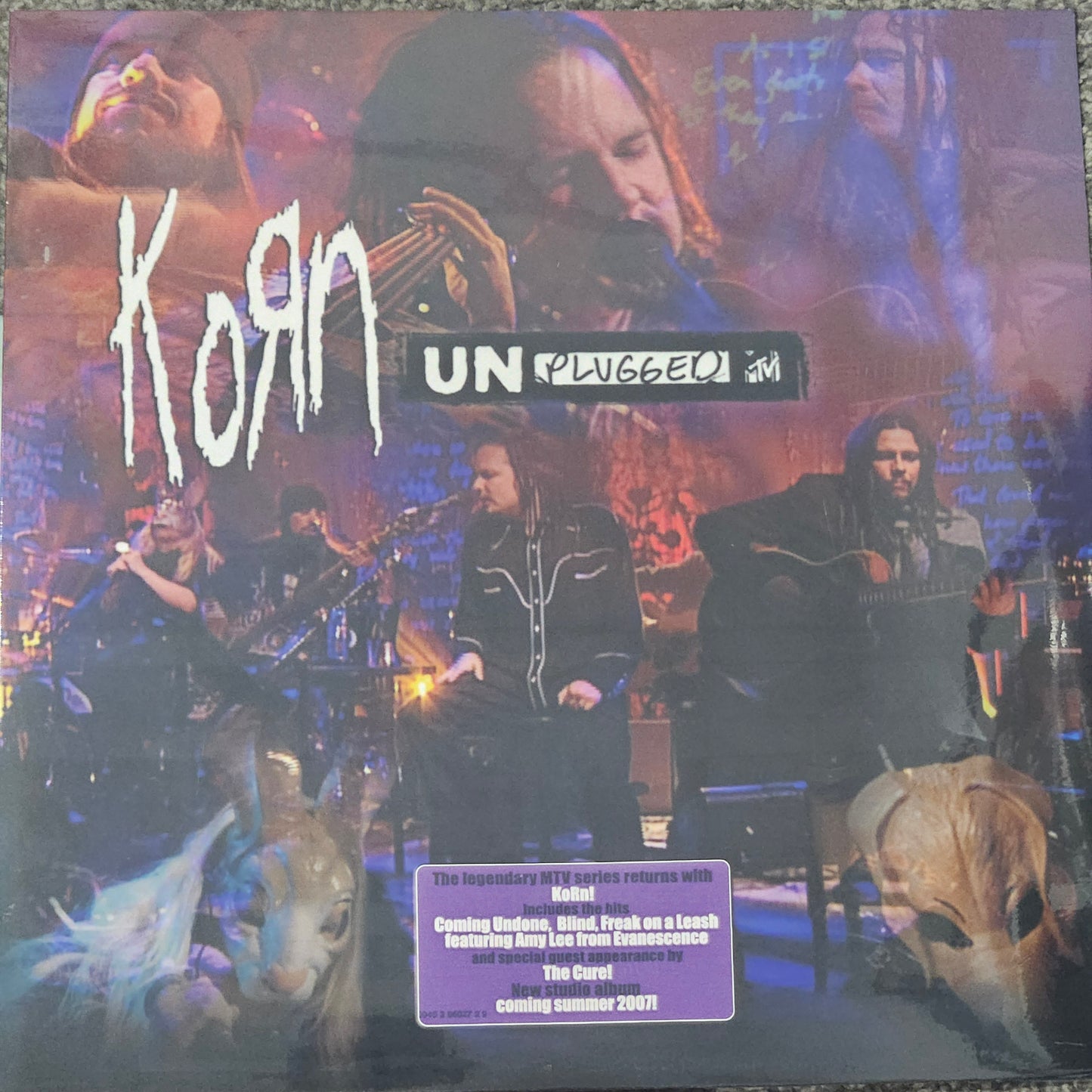 Korn – MTV Unplugged Coloured Vinyl Blue