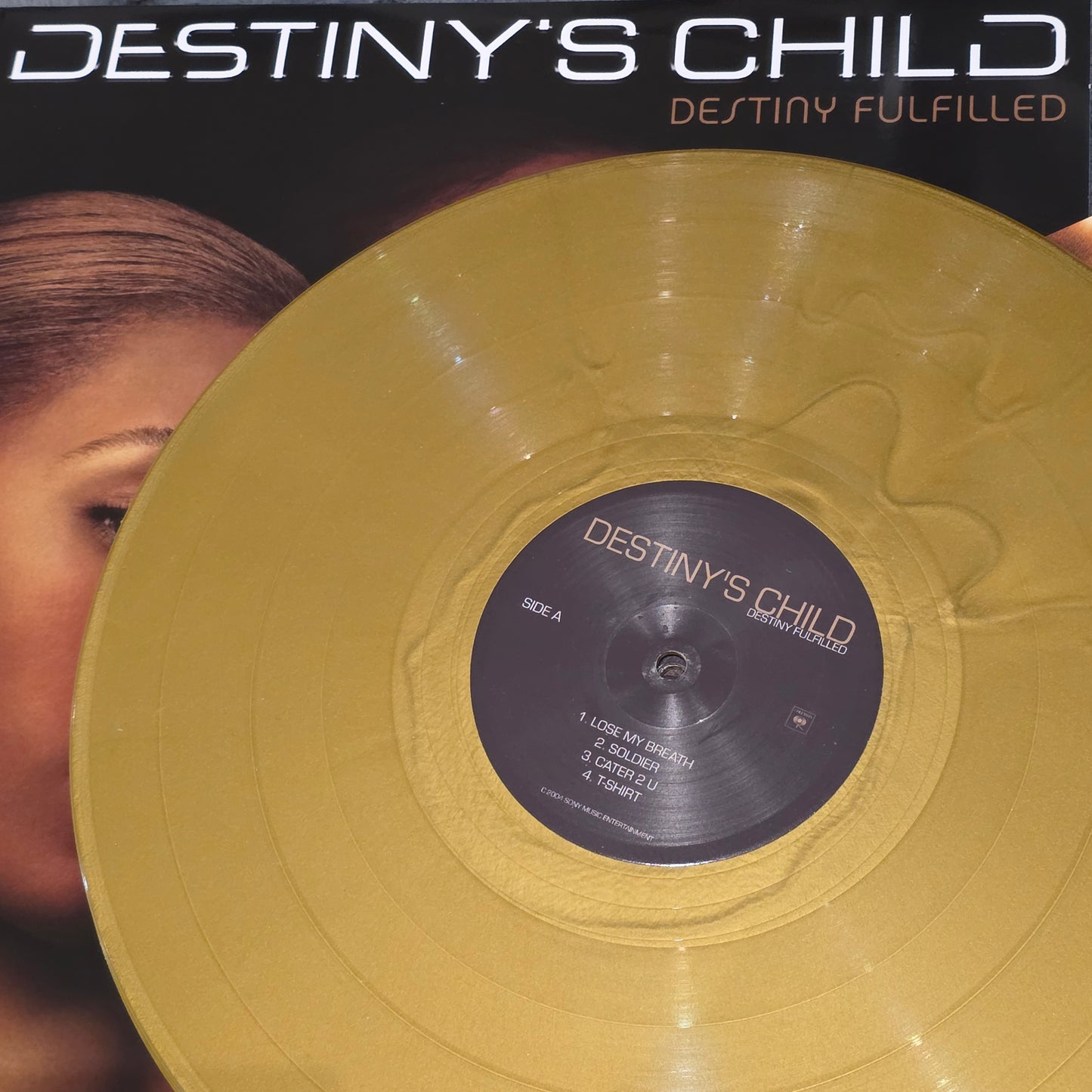 Destiny's Child - Destiny Fulfilled 2LP Vinyl Record LP Gold Coloured Vinyl