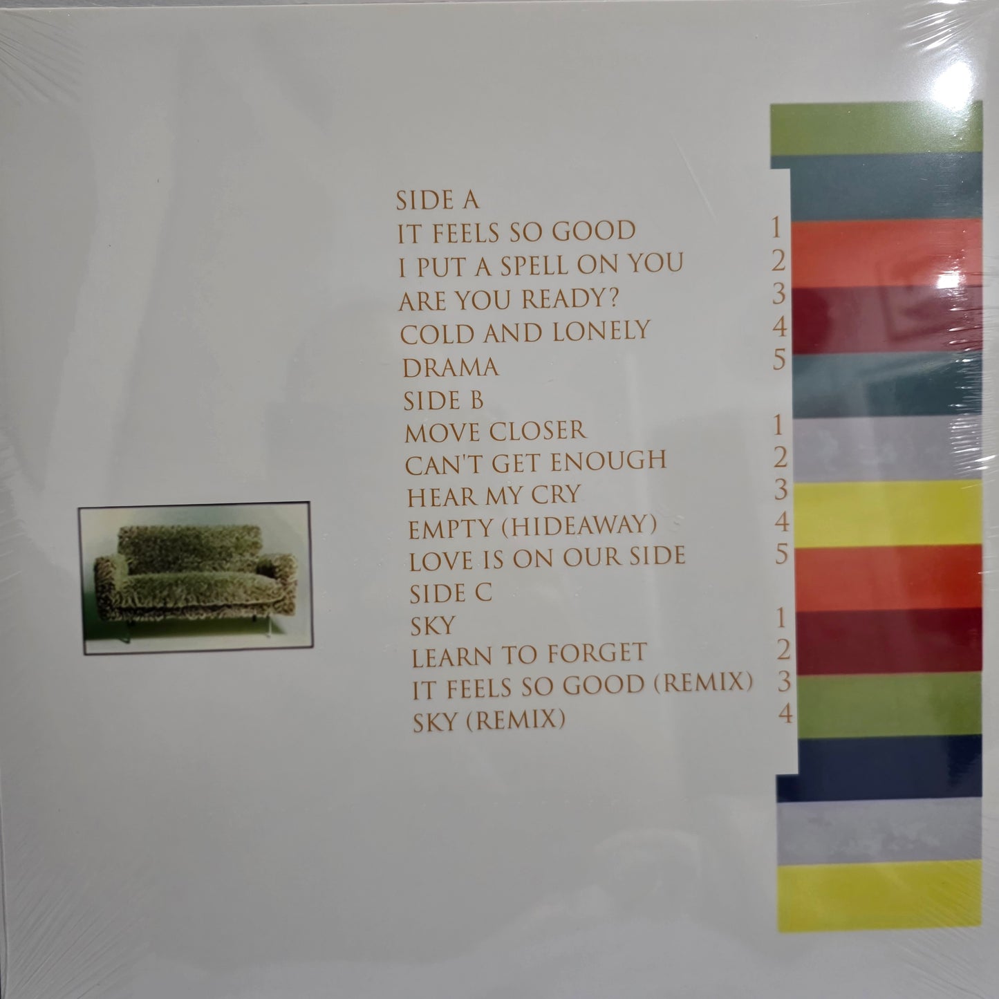 Sonique – Hear My Cry "2LP COLOURED VINYL RECORD - ILLUSTRATED D SIDE"