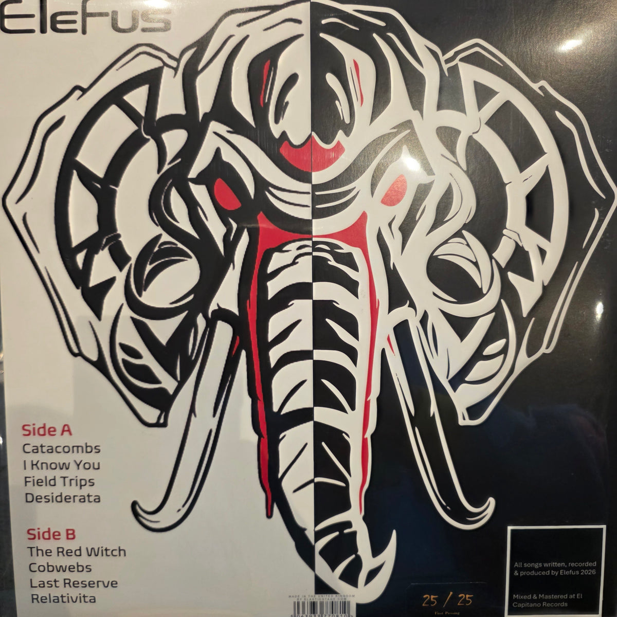 Elefus - Time To Bend Vinyl Record LP