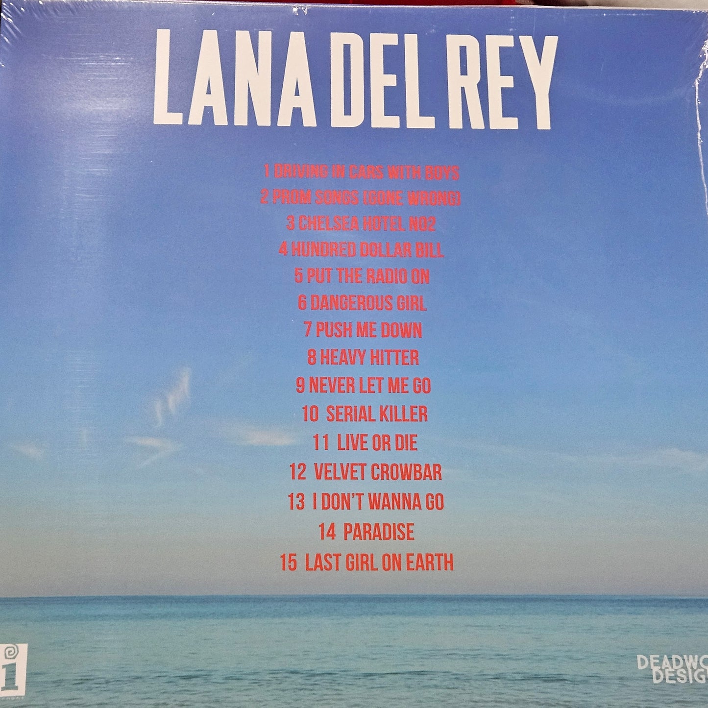 LANA DEL REY - DIE FOR ME VINYL RECORD 2LP BLUE COLOURED