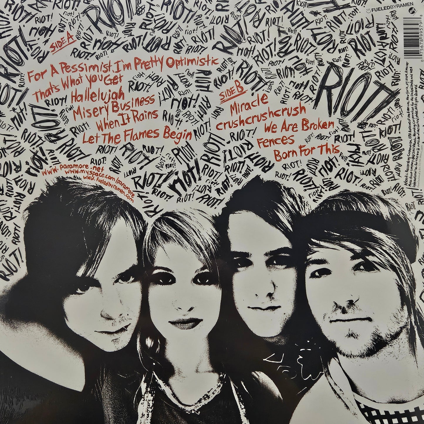 Paramore – Riot! (Vinyl, LP, Album)