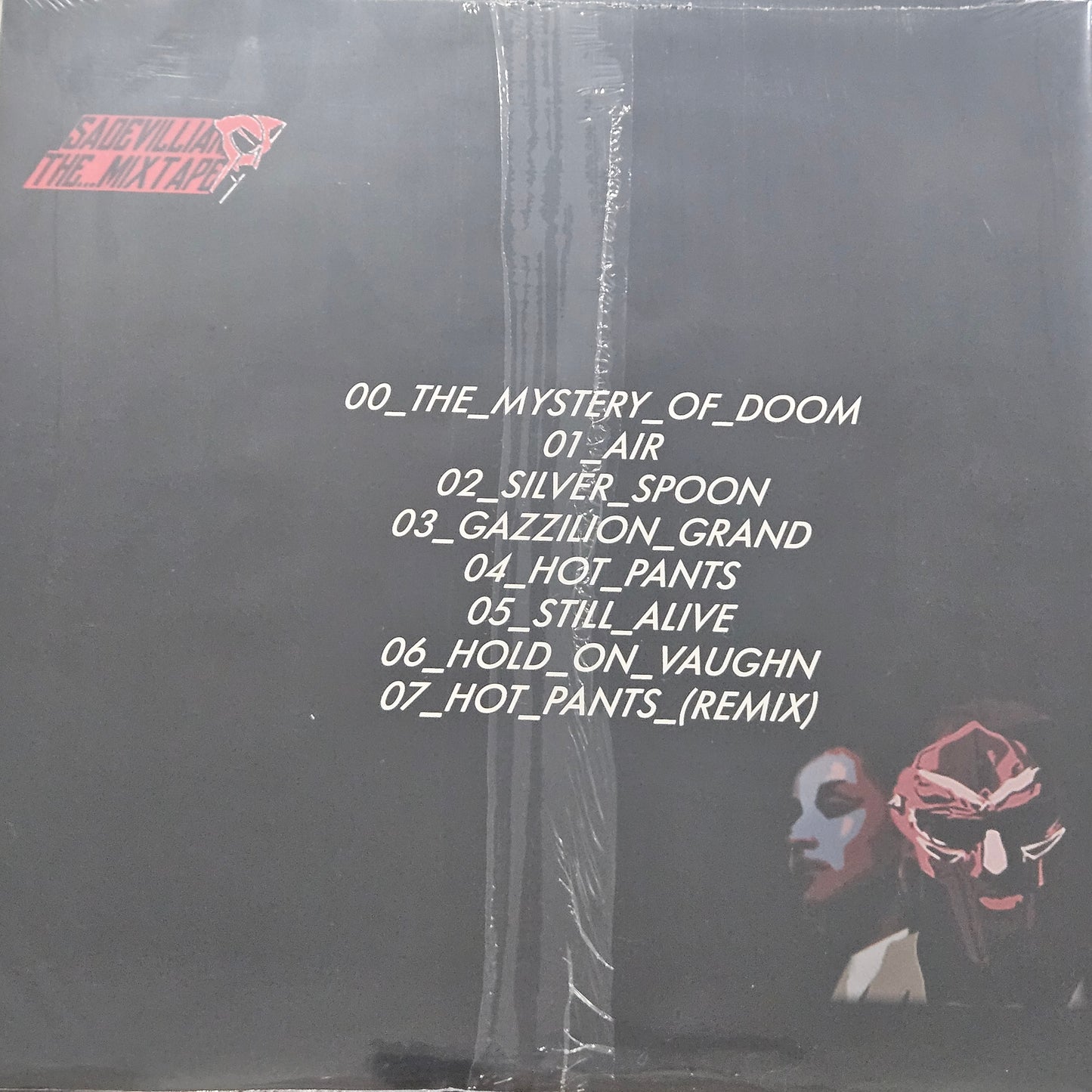 MF Doom Vs. Sade - Sadevillain - The Mixtape - LP Vinyl