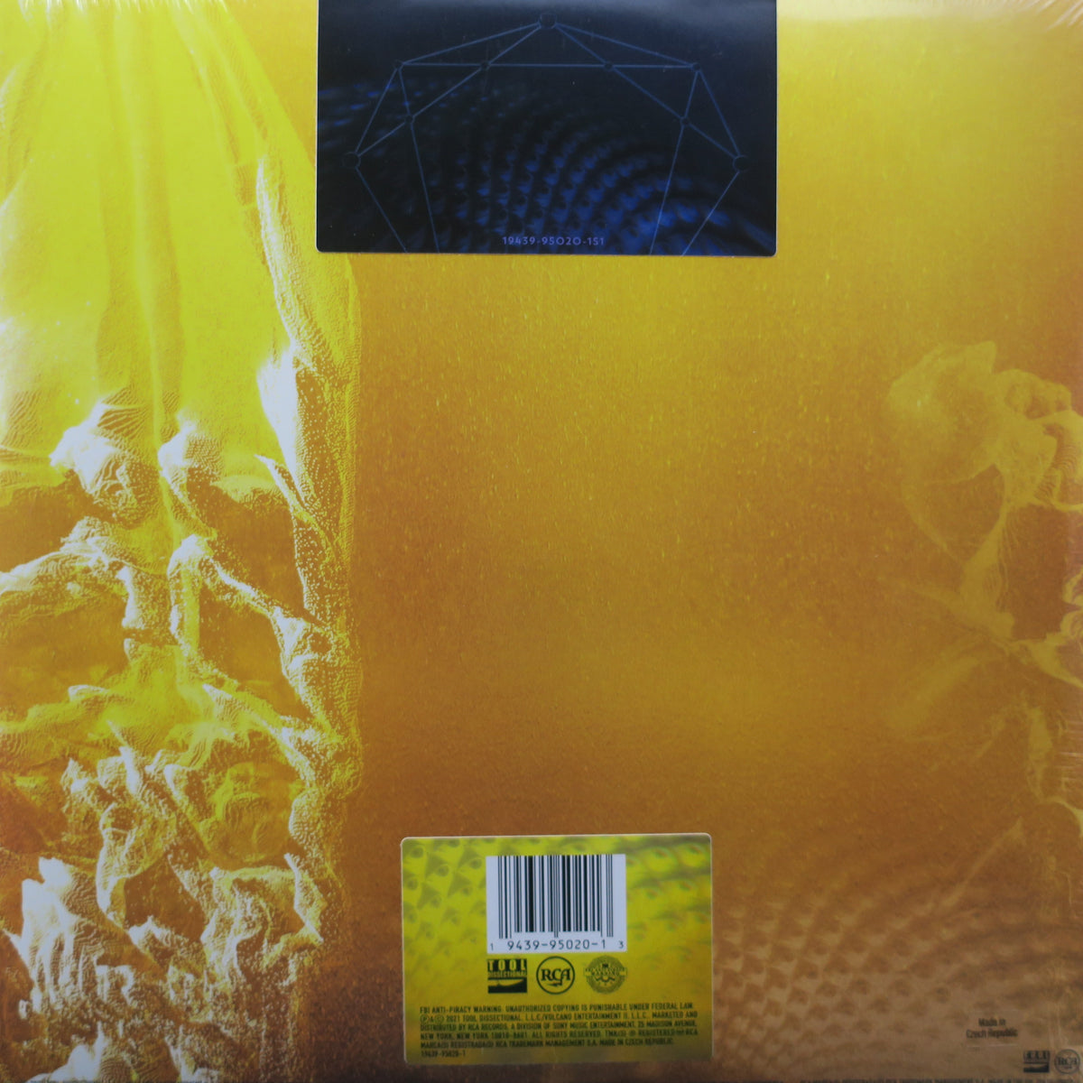 Tool  - Fear Inoculum (2xLP + LP, S/Sided, Etch + Album, RE) Vinyl Record / LP