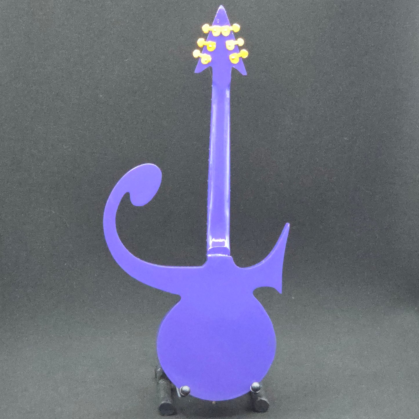 Miniature Guitar - Prince Purple Rain - Model Guitar Inc Stand