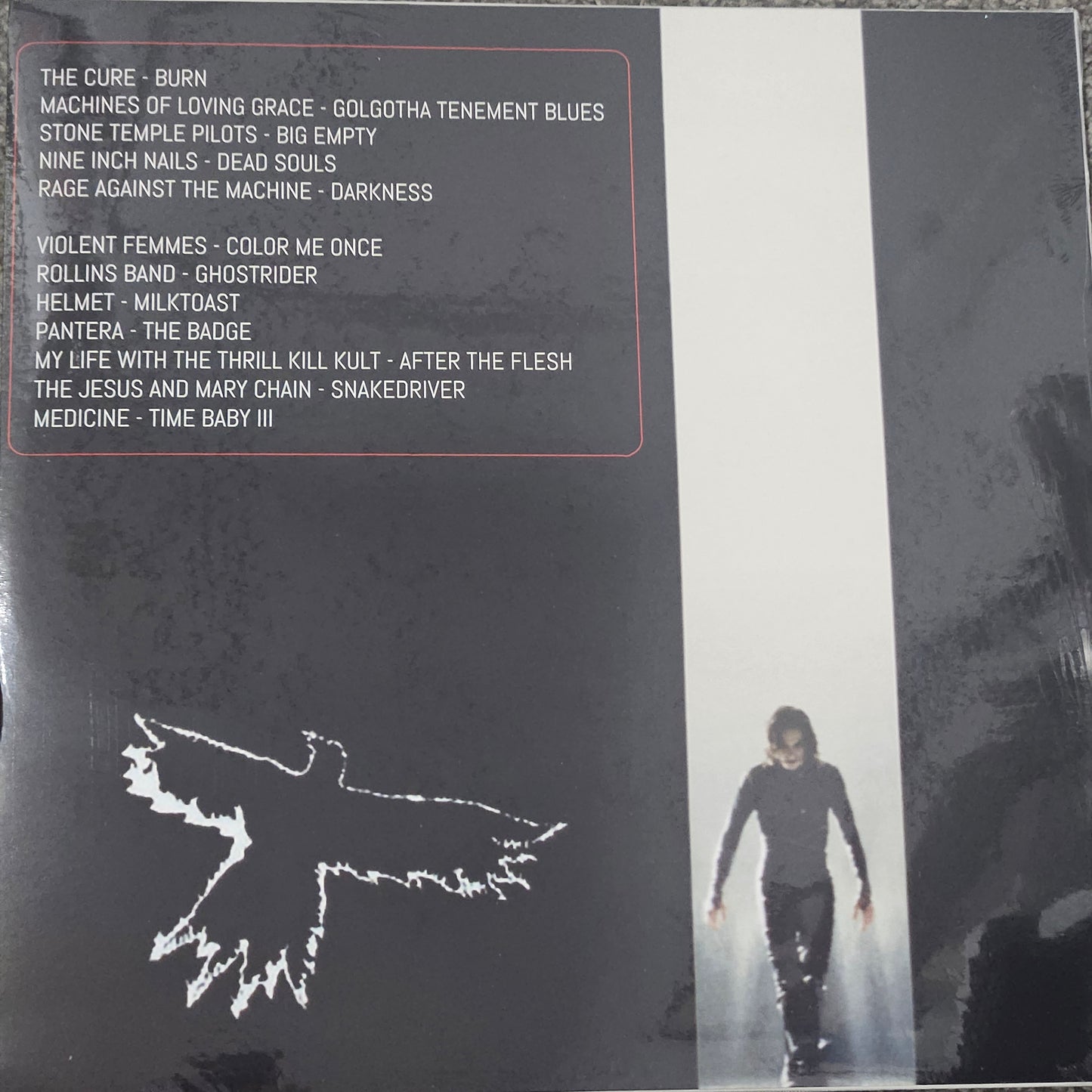The Crow - OST SOUNDTRACK Coloured Vinyl Brandon Lee