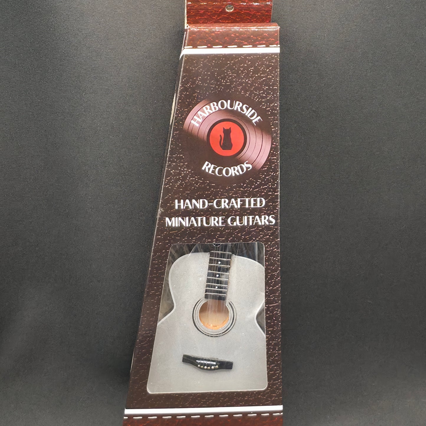 Miniature Guitar - Taylor Swift Eras Tour Fearless Silver Sparkle - Model Guitar Inc Stand