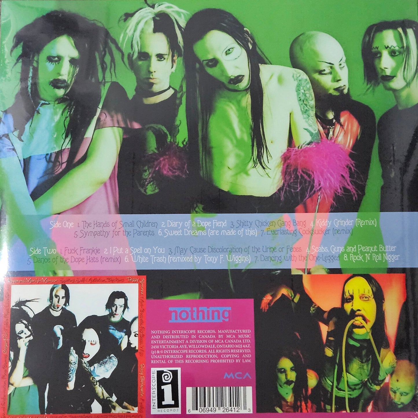 Marilyn Manson – Smells Like Children "COLOURED VINYL RECORD"