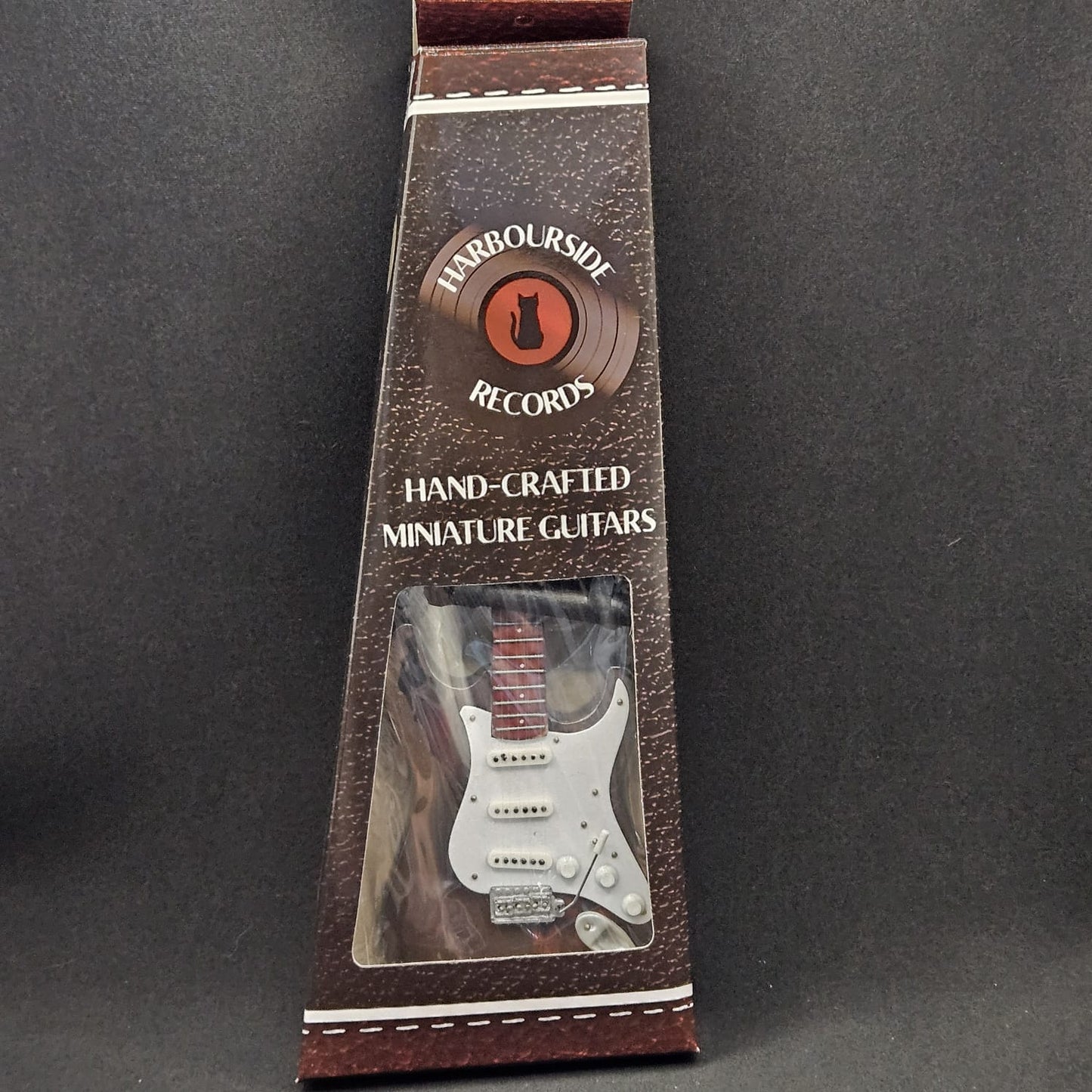 Miniature Guitar - Fender Stratocaster Road Worn Roadworn Rory Gallagher - Model Guitar Inc Stand
