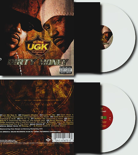 UGK – Dirty Money "2LP COLOURED VINYL RECORD"