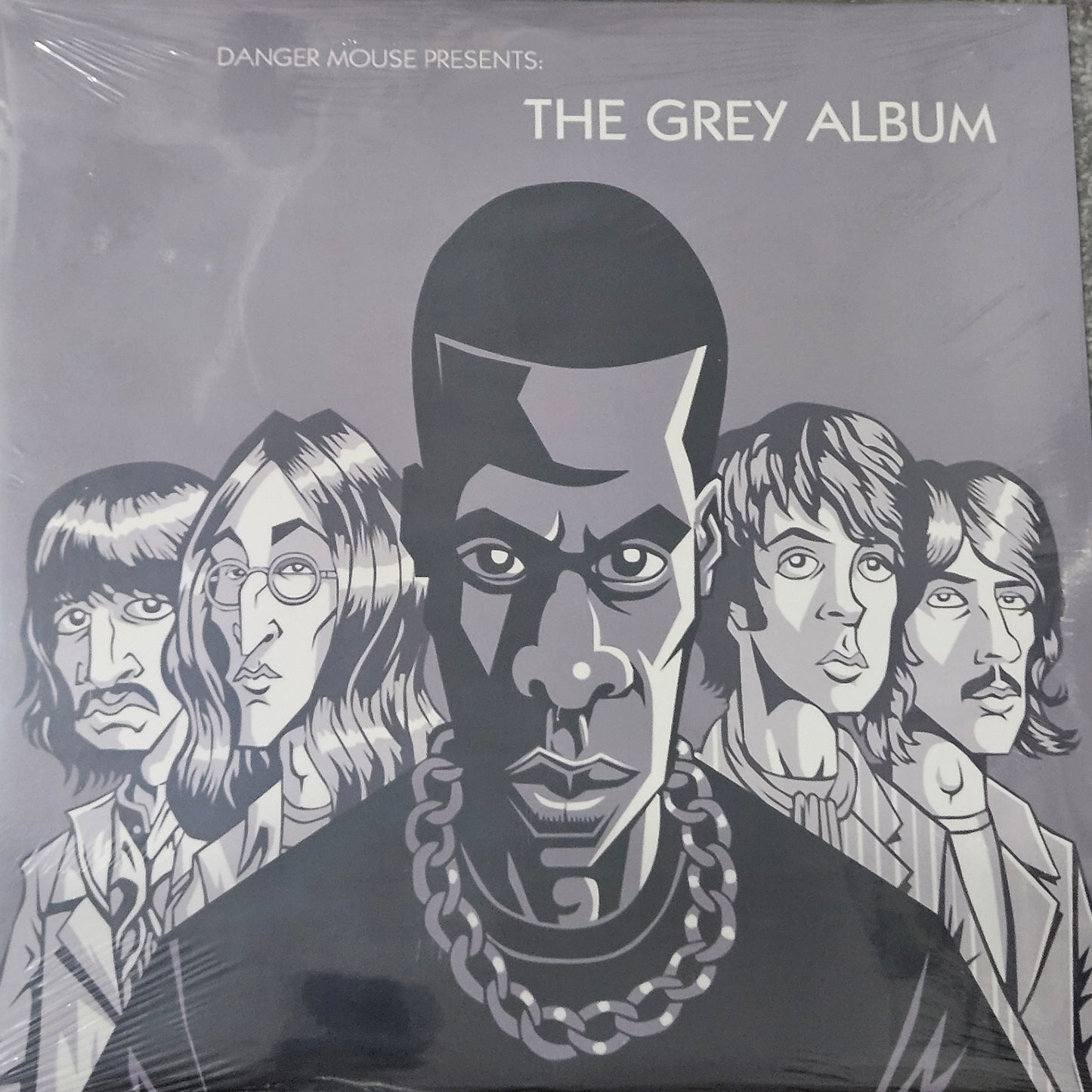 JAY-Z VS THE BEATLES - THE GREY ALBUM (REMASTERED) Blue/Purple Coloured Vinyl
