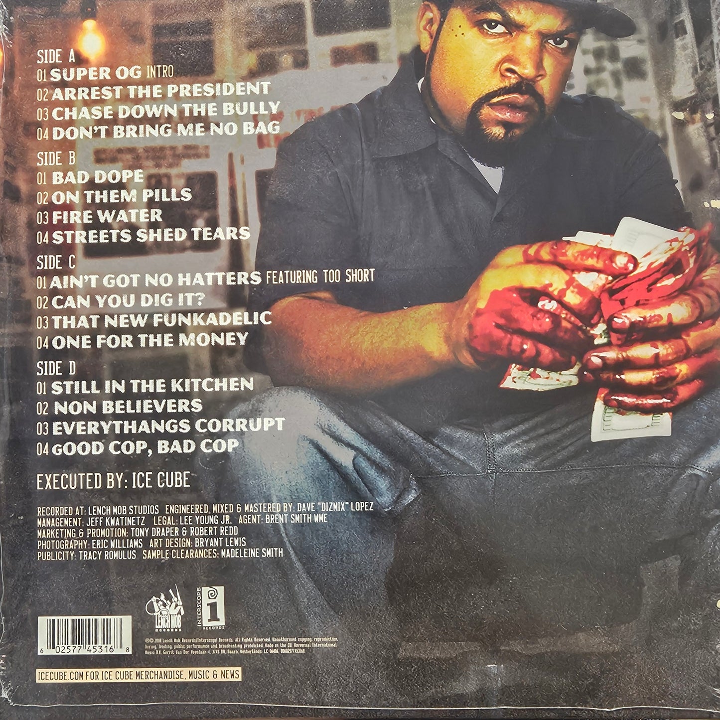 ICE CUBE - Everythangs Corrupt 2 LP Vinyl