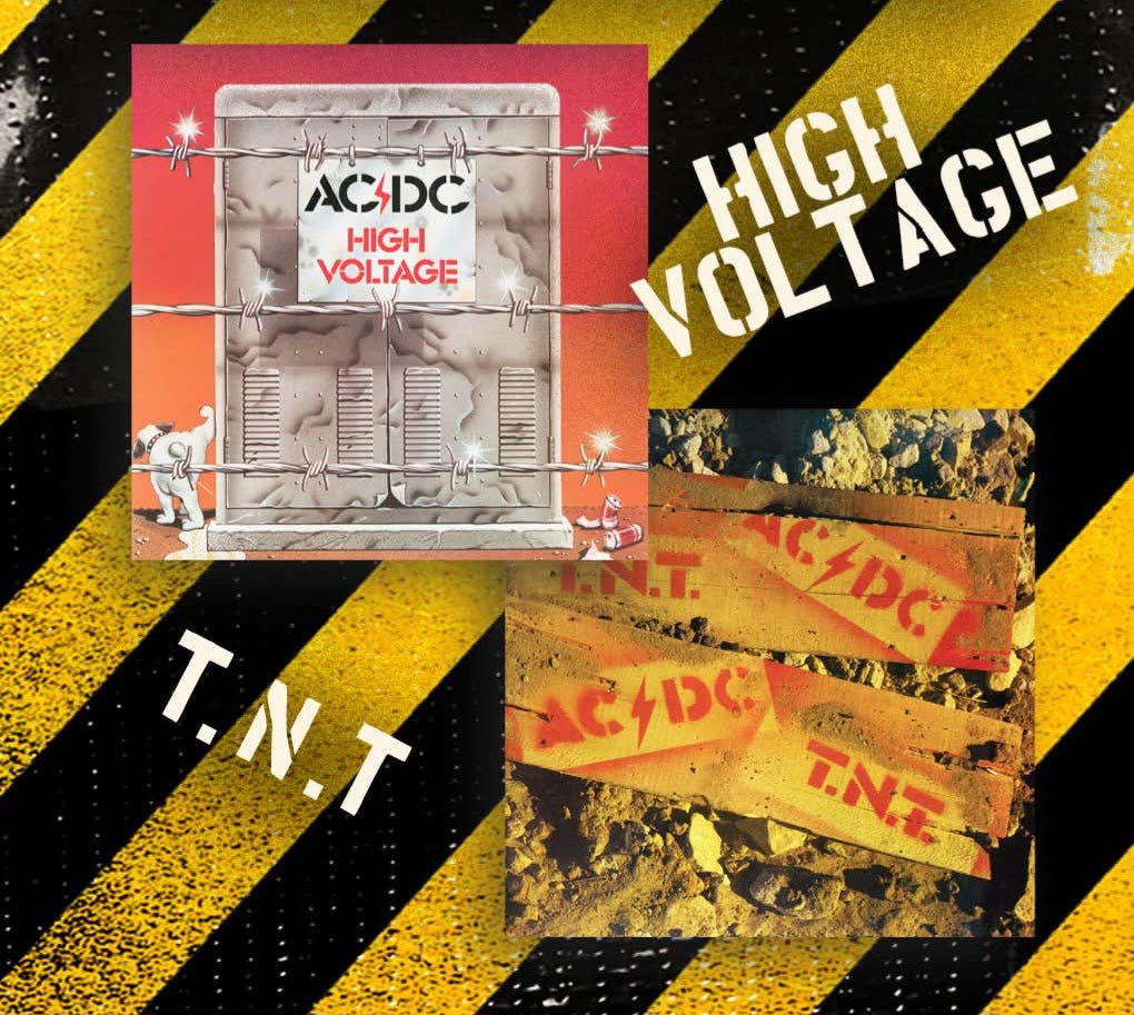 AC/DC - TNT T.N.T (Australian Version - Limited Edition Original Sleeve/ Tracklist) Vinyl Record LP ACDC