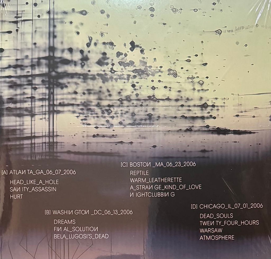 Nine Inch Nails – Where Darkness Doubles, Where Light Pours In NIN "2LP COLOURED VINYL RECORD