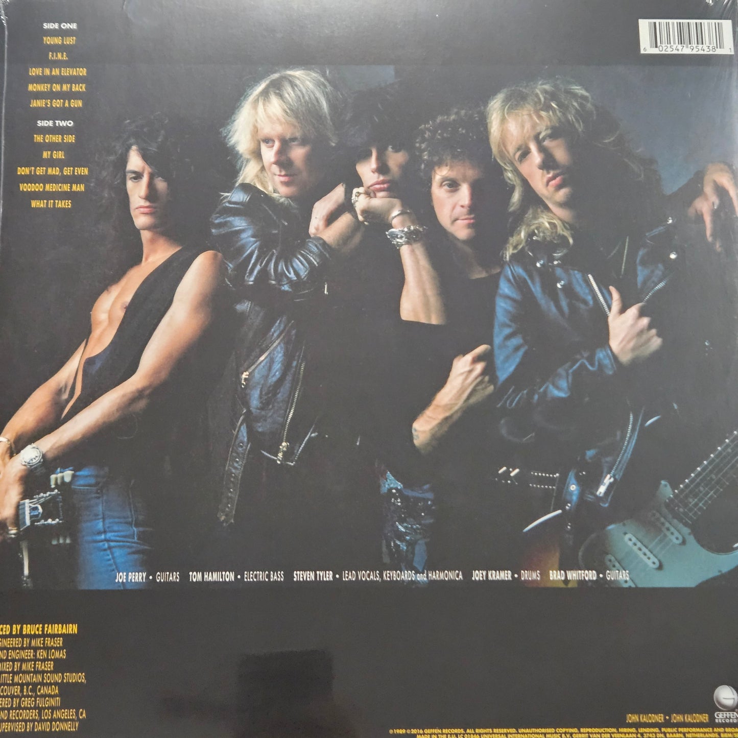 Aerosmith - Pump (LP, Album, RE, 180)