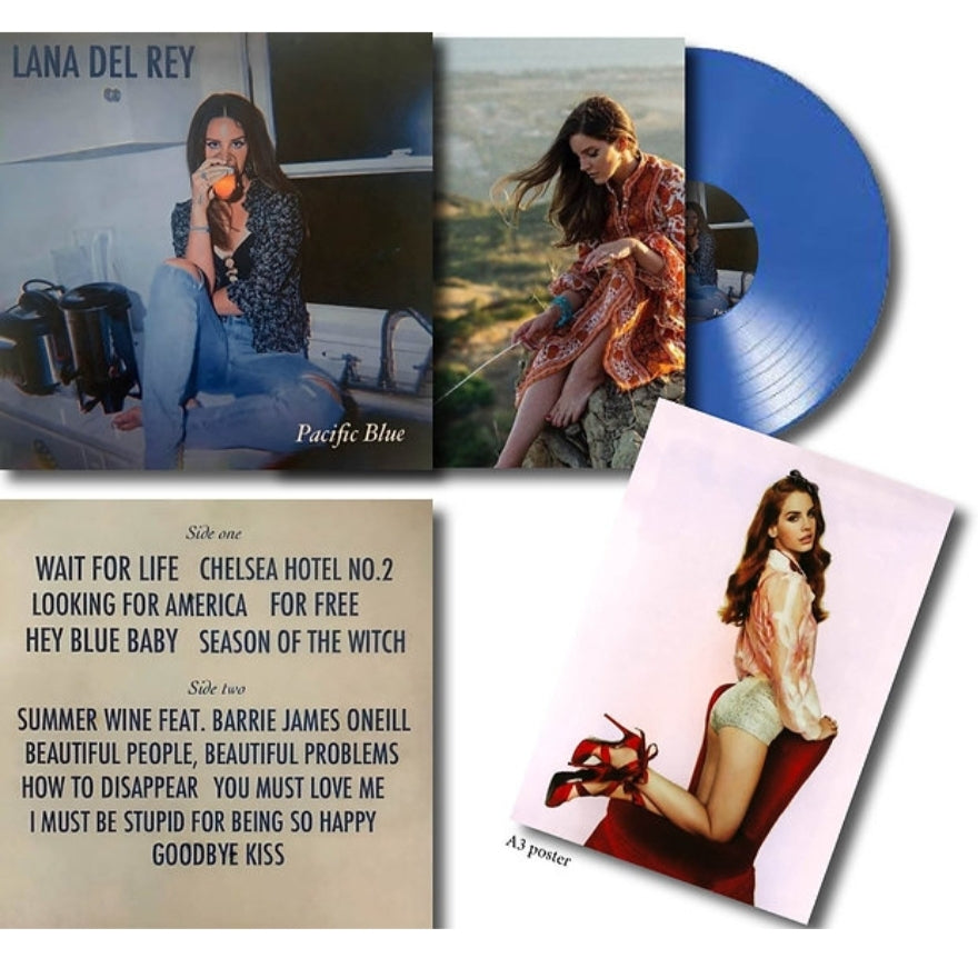 LANA DEL REY - PACIFIC BLUE VINYL