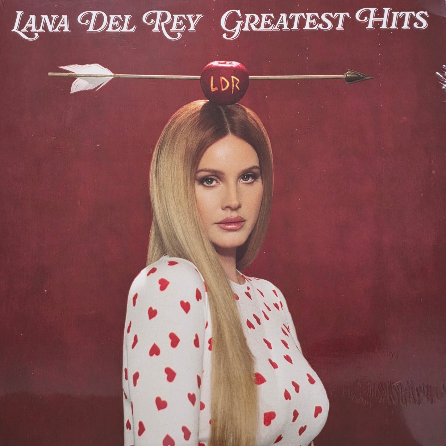 Lana Del Rey - Greatest Hits " RED COLOURED VINYL RECORD LP"