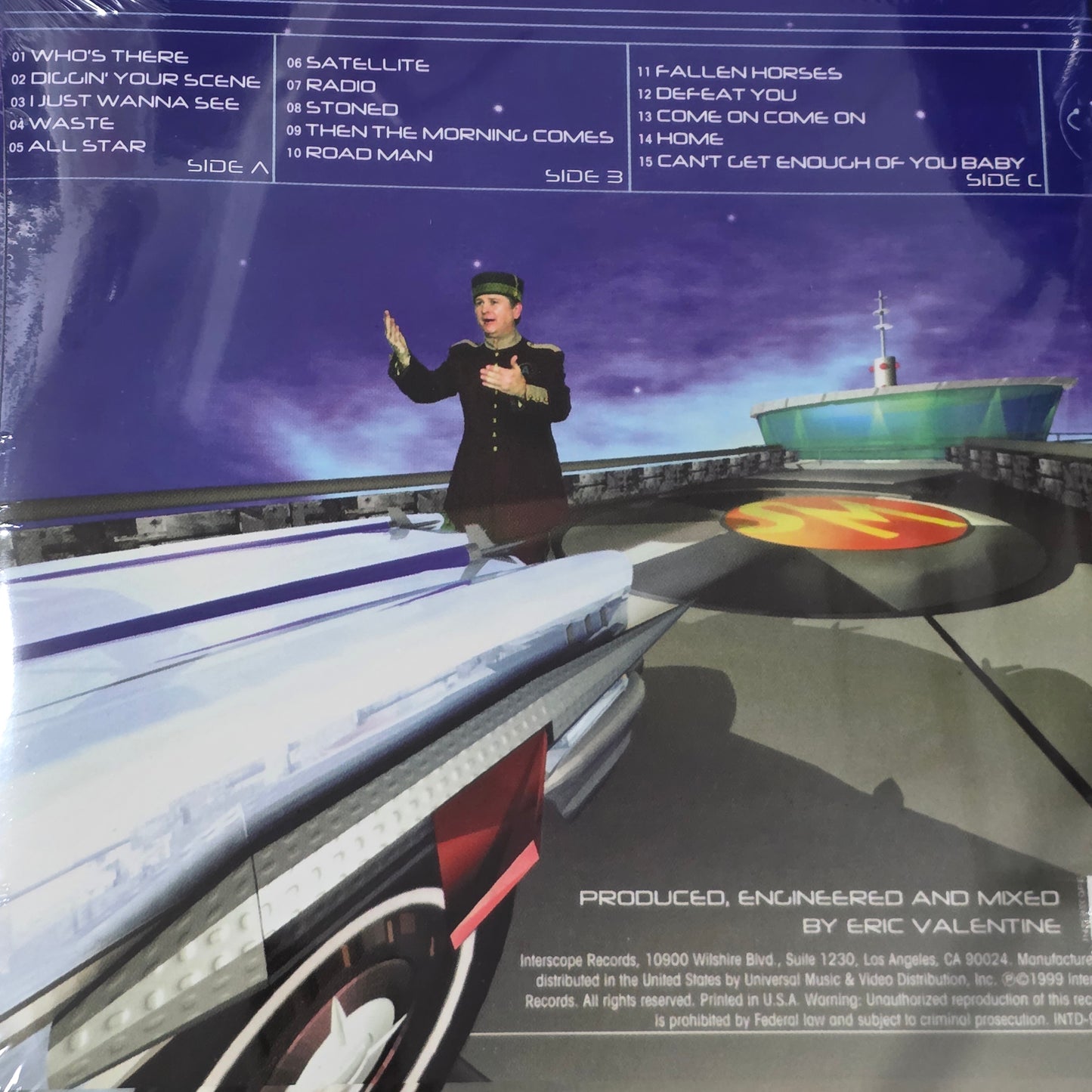 Smash Mouth – Astro Lounge "2LP COLOURED VINYL - ILLUSTRATED D SIDE VINYL RECORD"