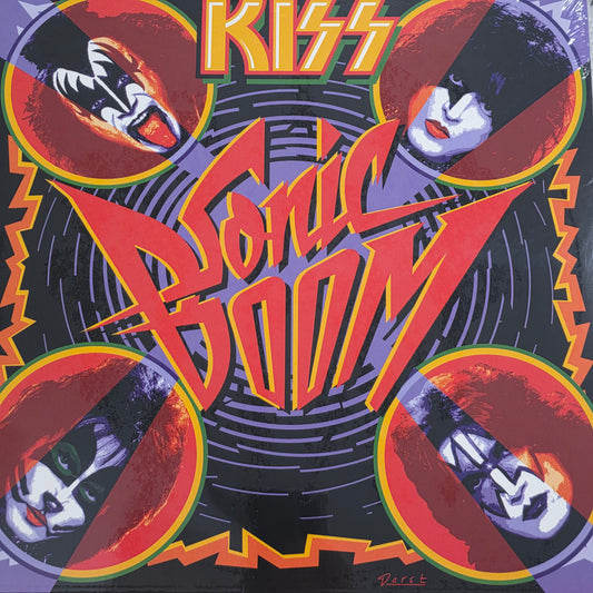 KISS – Sonic Boom "RED COLOURED VINYL RECORD LP"