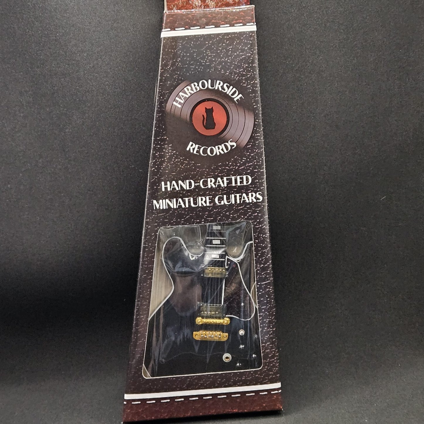 Miniature Guitar - BB King B.B King Lucille Gibson Black - Model Guitar Inc Stand