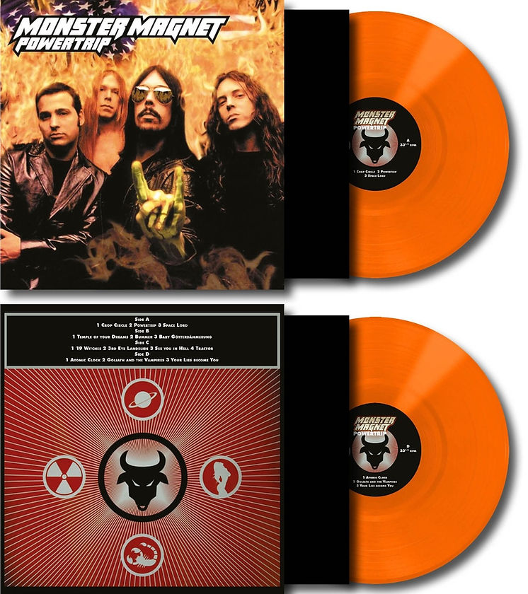 Monster Magnet – Powertrip "2LP COLOURED VINYL RECORD" Power Trip