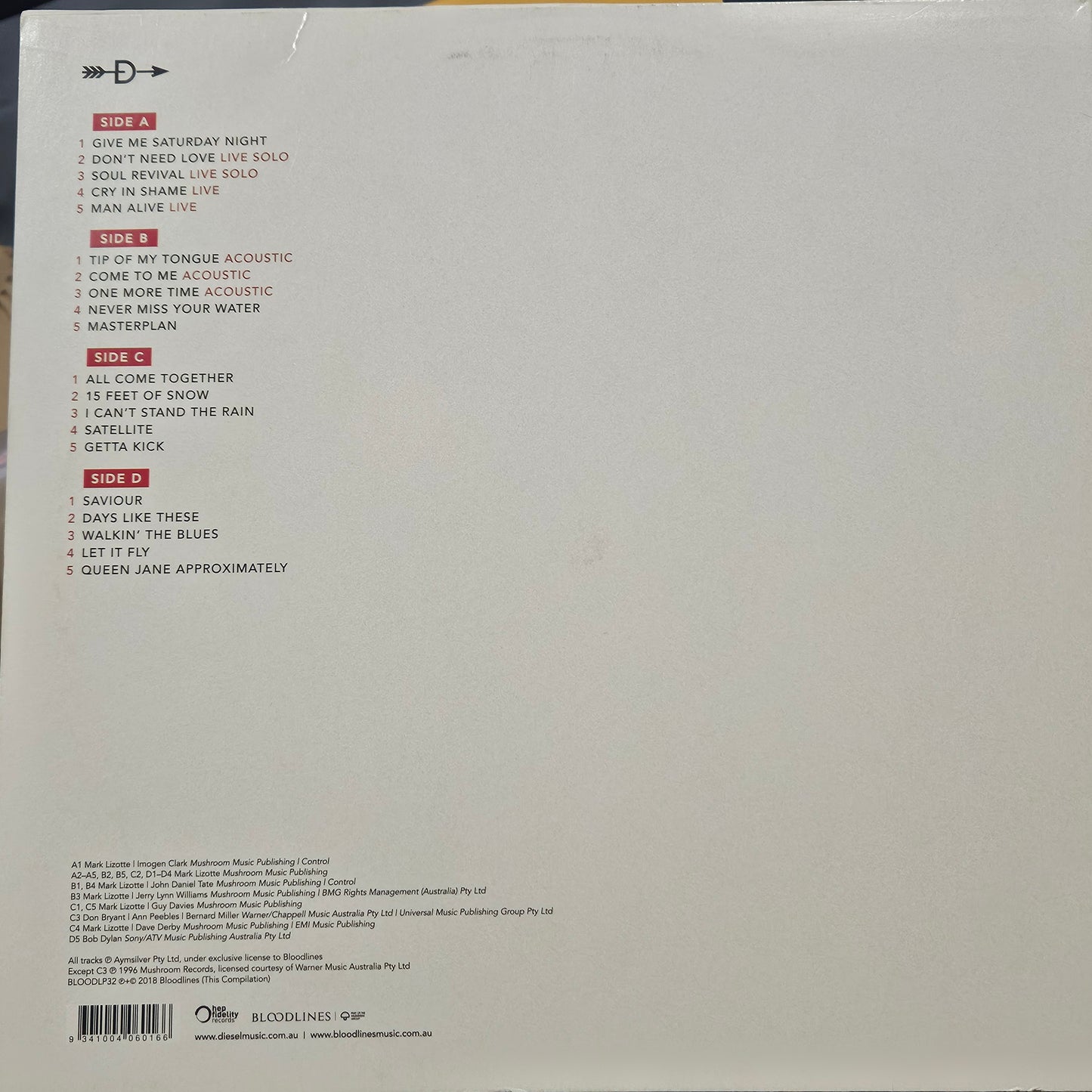 Diesel - The Greatest Hits (2xLP)