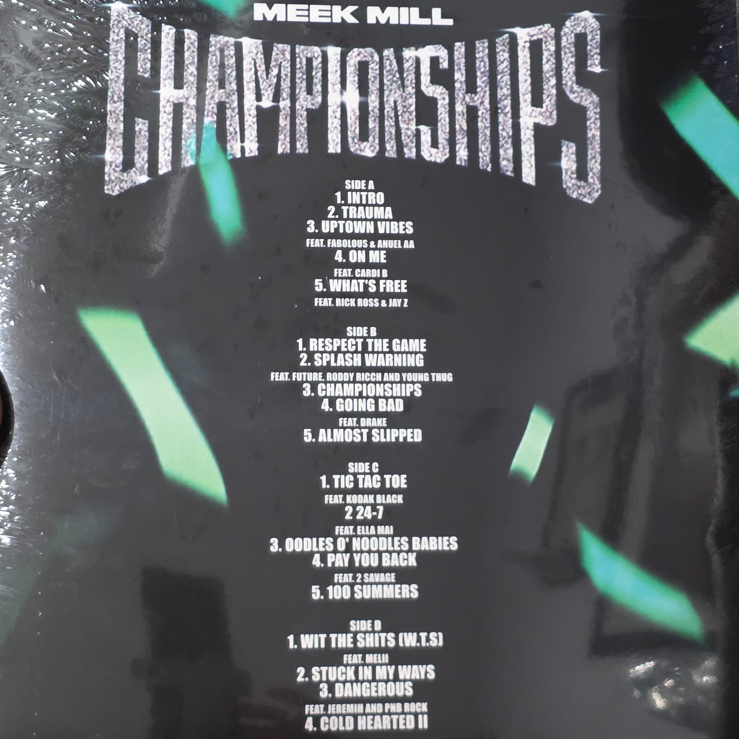 Meek Mill – Championships White Colour Vinyl Record LP 2LP