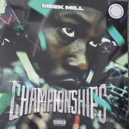 Meek Mill – Championships White Colour Vinyl Record LP 2LP