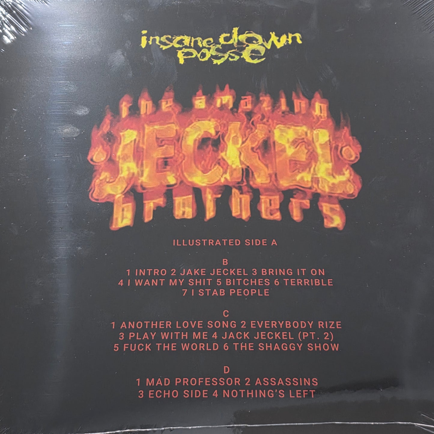 INSANE CLOWN POSSE – THE AMAZING JECKEL BROTHERS VINYL RECORD COLOURED LP