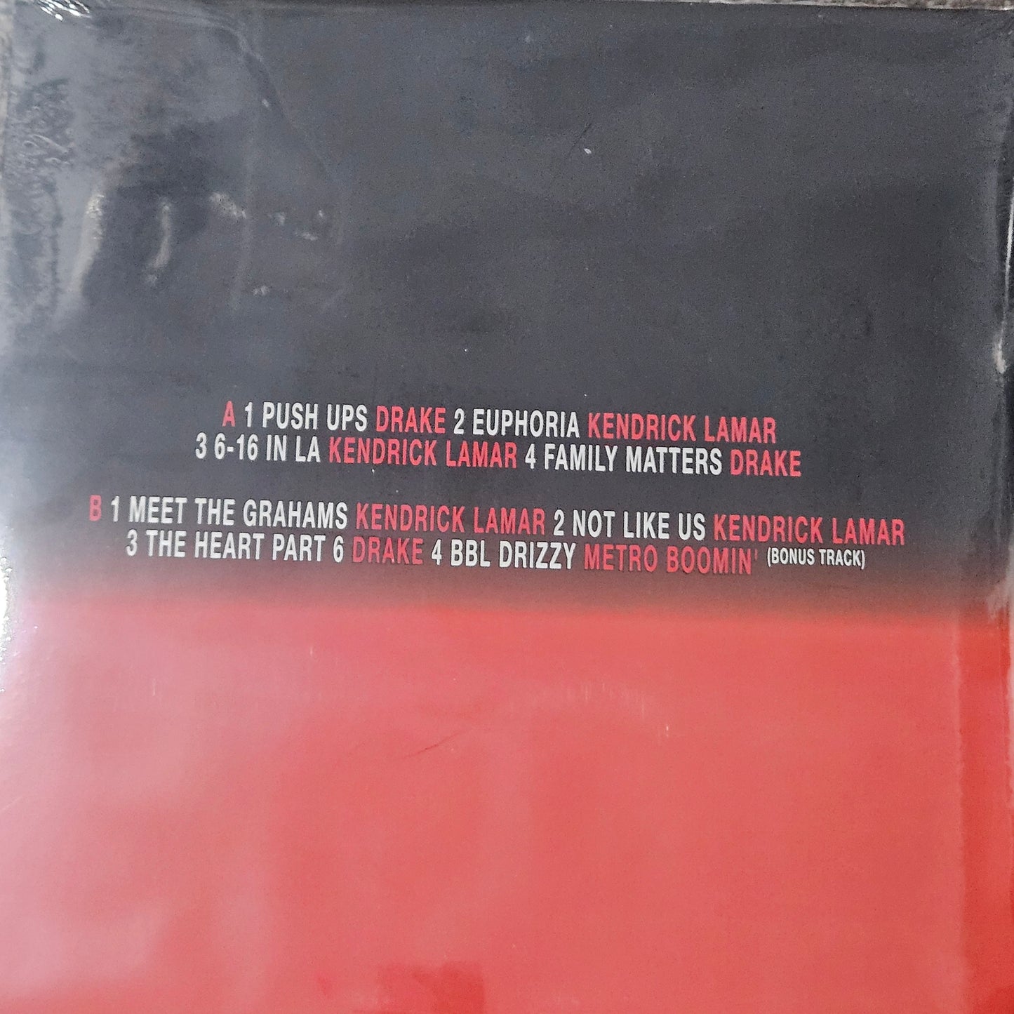 Drake VS Kendrick – The Whole Bloody Affair "BLUE COLOURED VINYL"