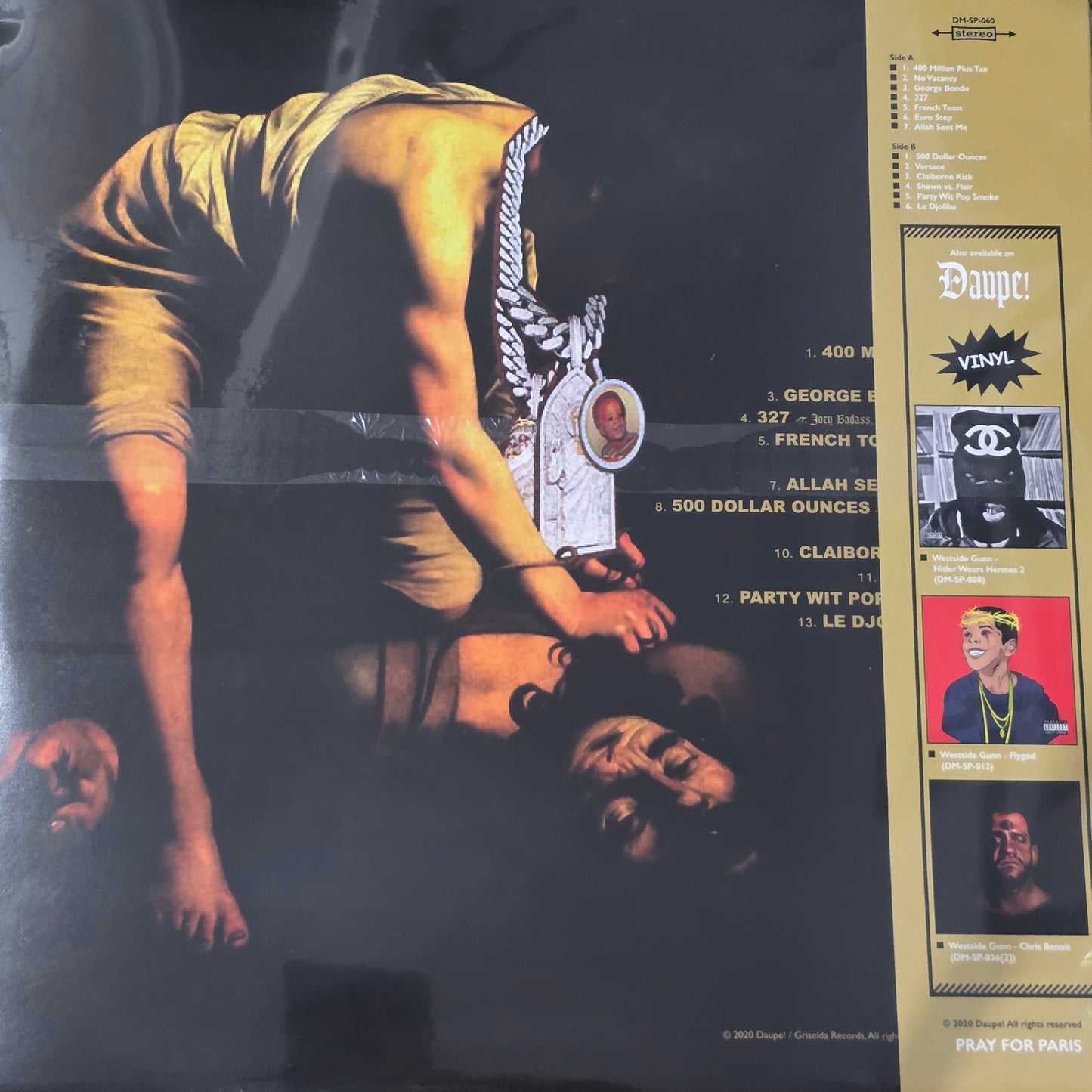 Westside Gunn – Pray For Paris "COLOURED VINYL RECORD"