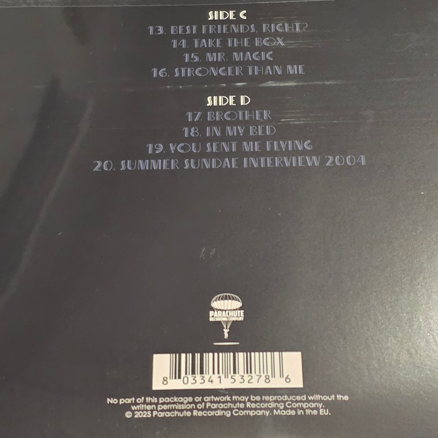 Amy Winehouse - Live @ The Oxygen Festival 2LP Vinyl Record