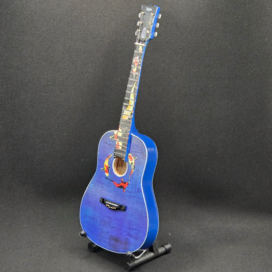 Miniature Guitar - Taylor Swift Eras Tour - Koi Fish - Model Guitar Inc Stand