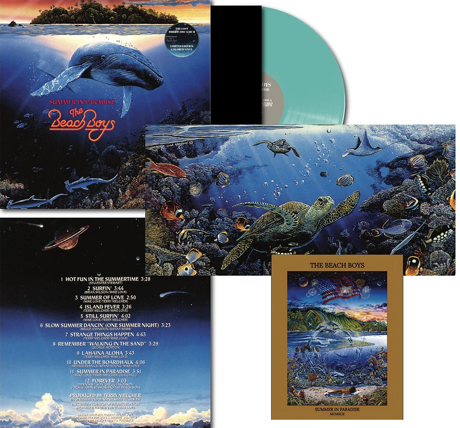The Beach Boys – Summer In Paradise "COLOURED VINYL RECORD"