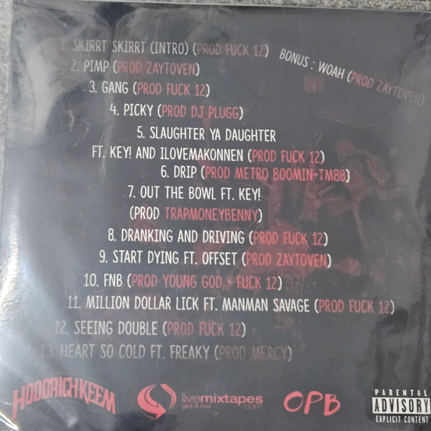 21 Savage – The Slaughter Tape - Mixtape Coloured Vinyl