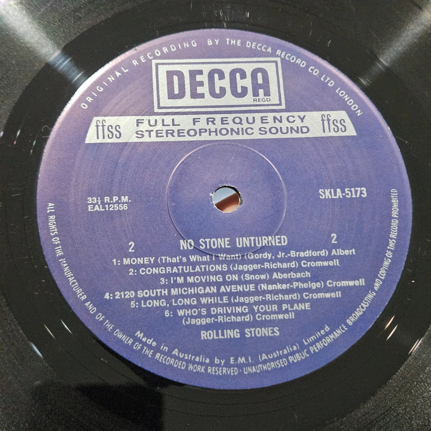 The Rolling Stones - No Stone Unturned (LP, Comp)