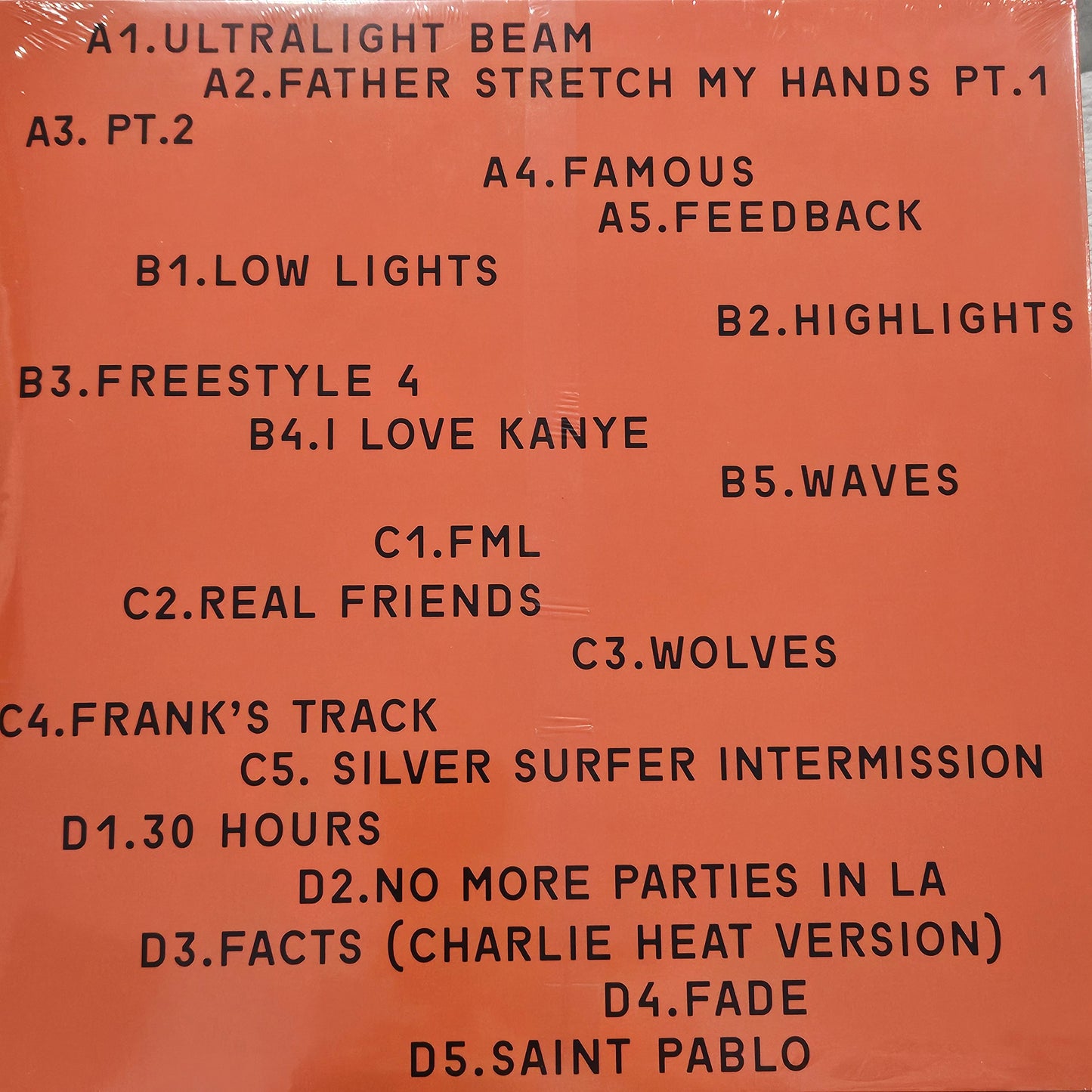 Kanye West - The Life Of Pablo "2LP COLOURED VINYL RECORD"