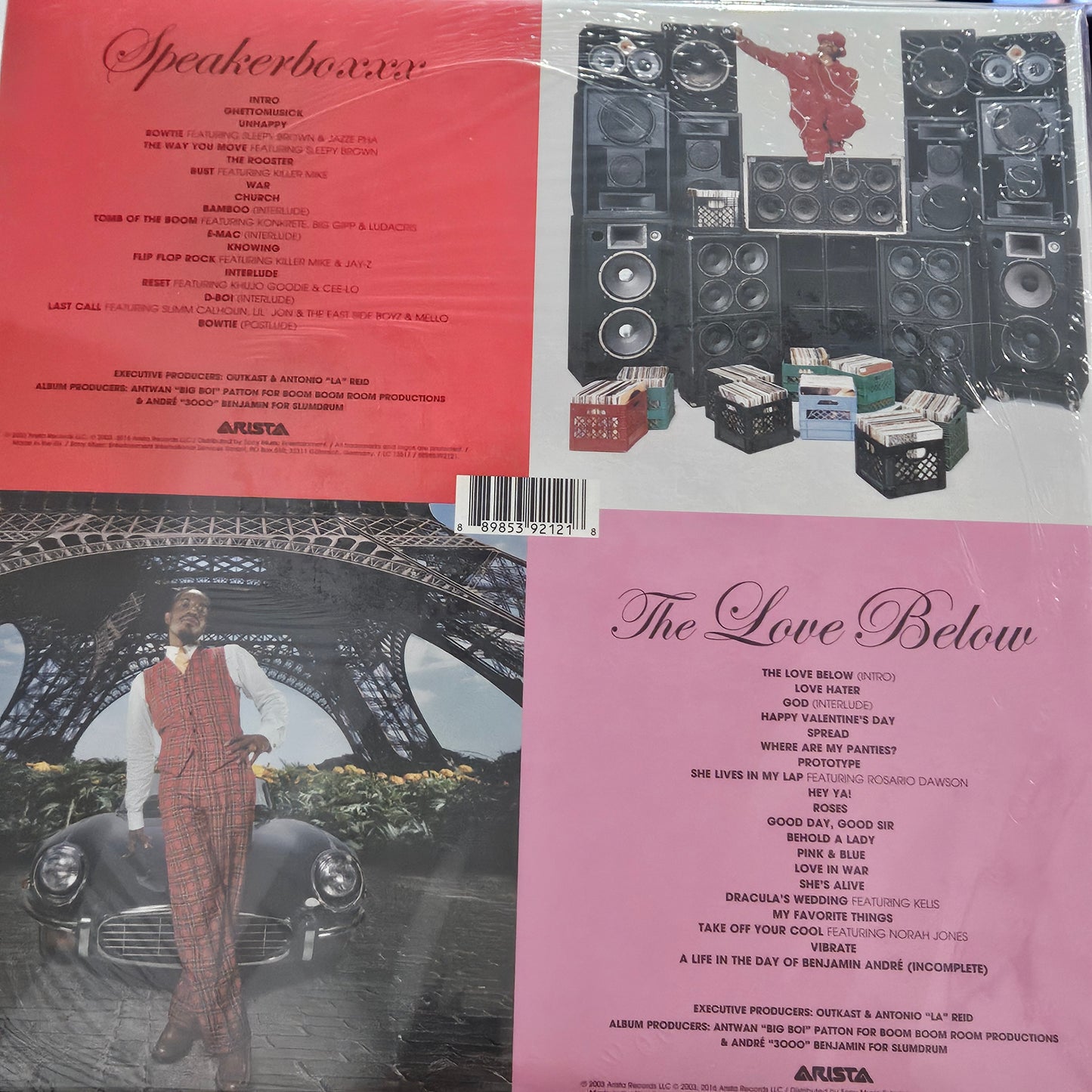Outkast - Speakerboxxx / The Love Below (4LP Vinyl) Gatefold NEW & SEALED