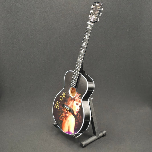 Miniature Guitar - Taylor Swift Speak Now - Model Guitar Inc Stand