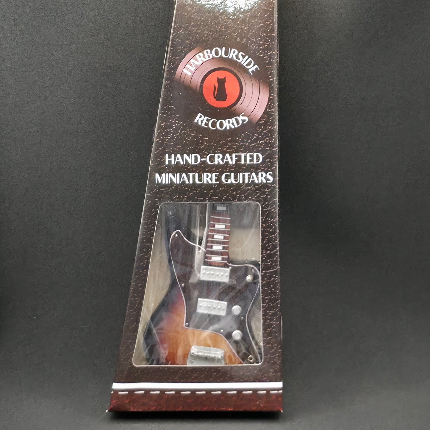 Miniature Guitar - Fender Jazzmaster Sunburst - Model Guitar Inc Stand