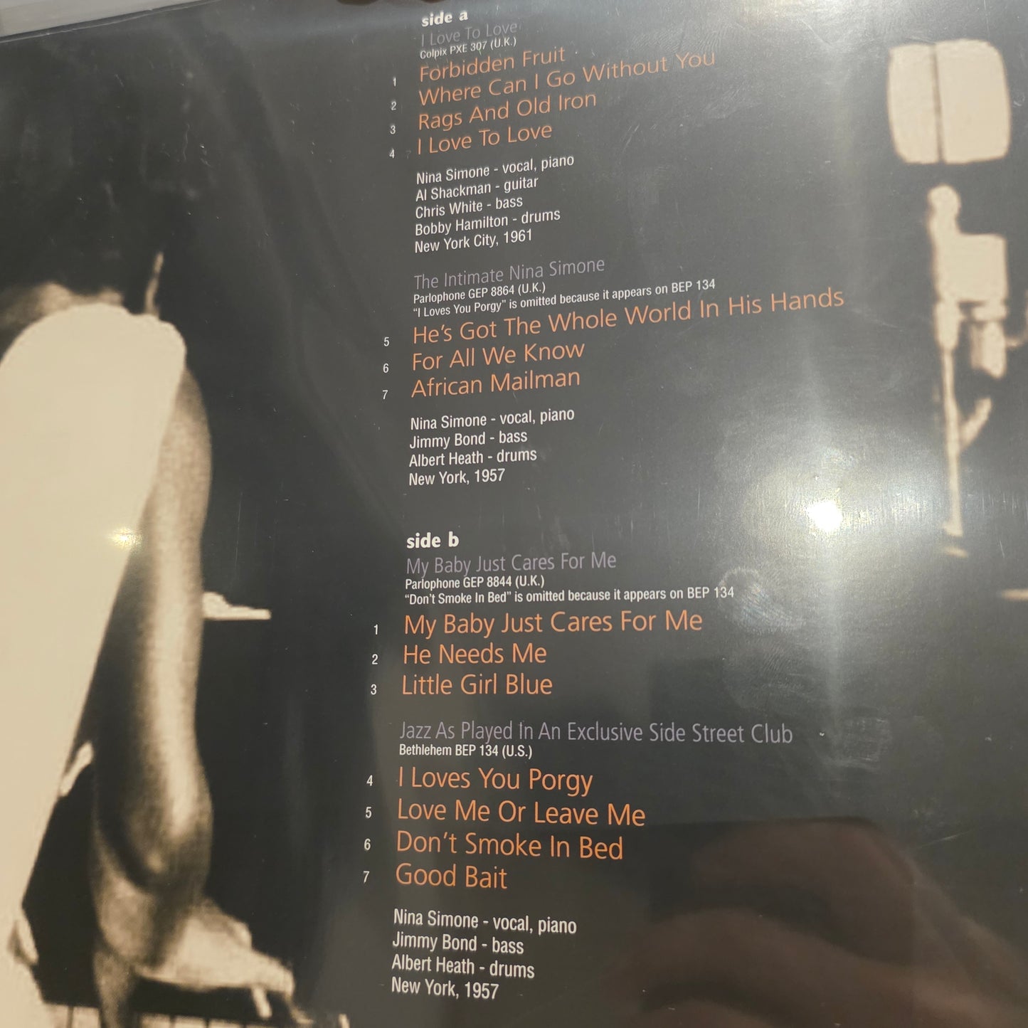 Nina Simone - I Love To Love - An EP Selection (LP, Comp, Ltd, Sun) Vinyl Record / LP