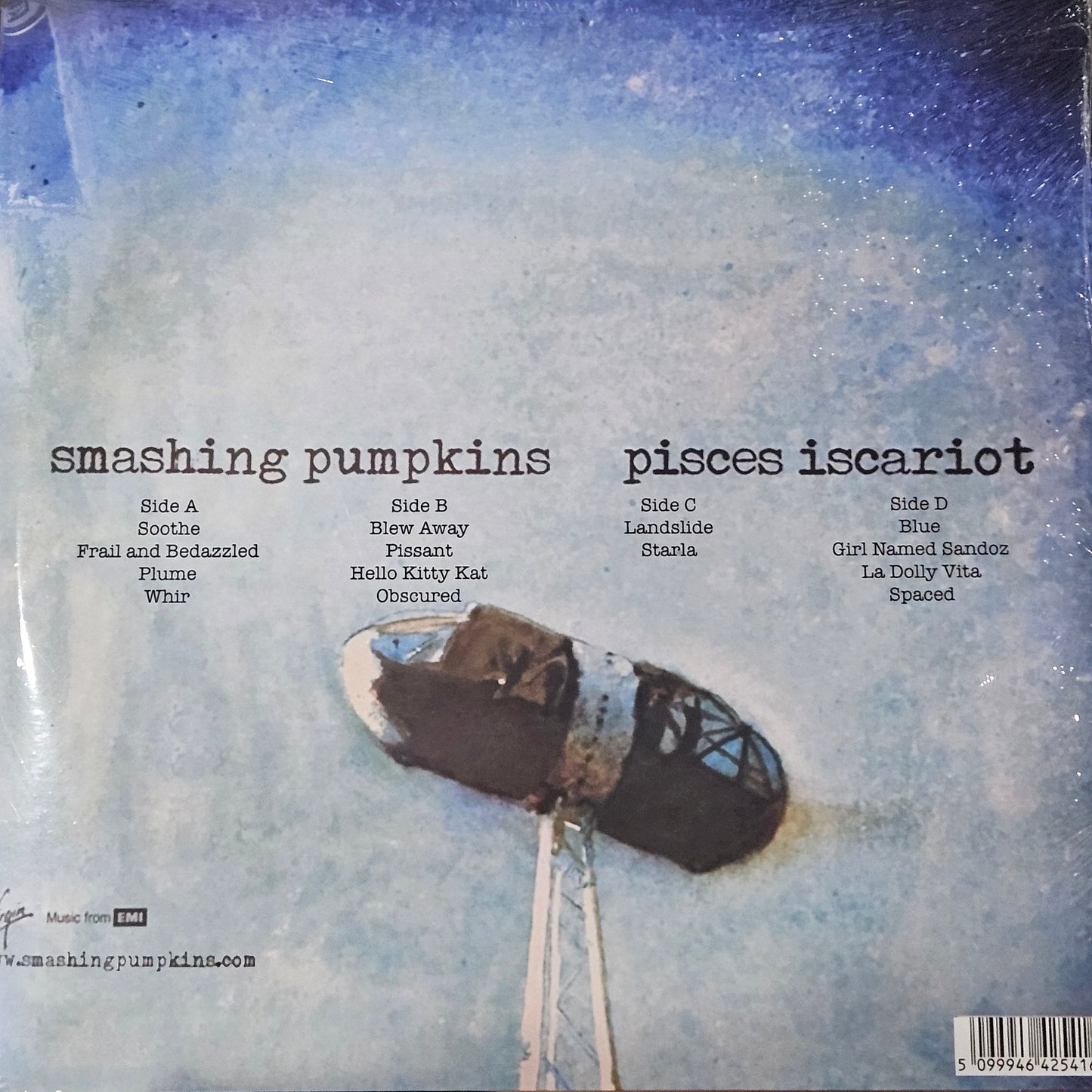 Smashing Pumpkins – Pisces Iscariot "2LP COLOURED VINYL RECORD"