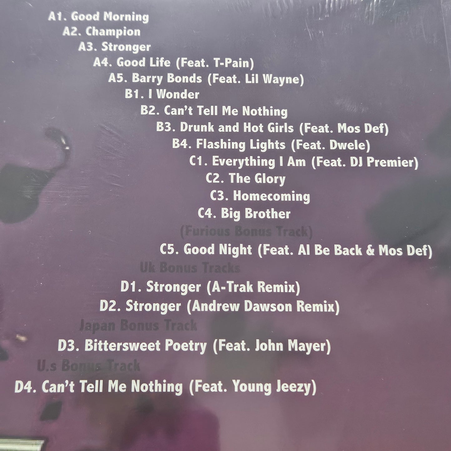 Kanye West - Graduation Vinyl Record 2LP