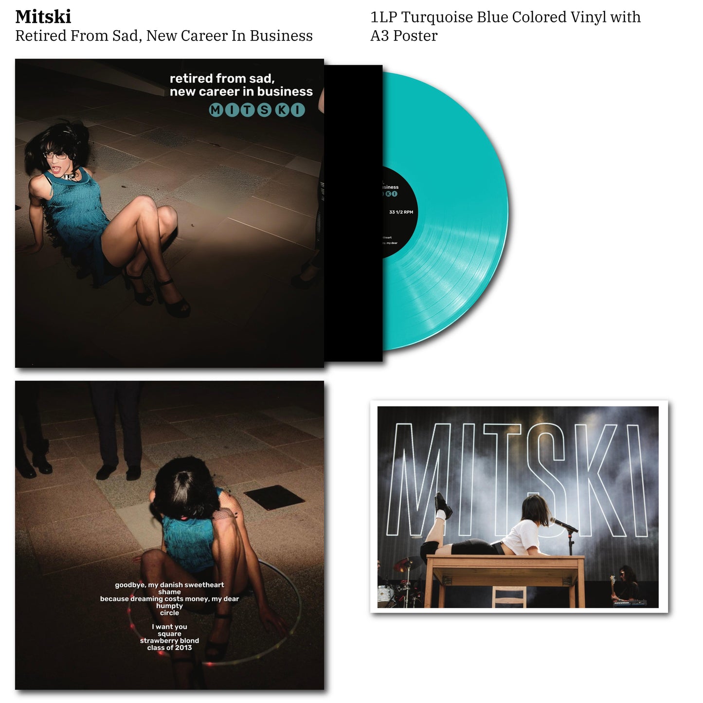 Mitski - Retired from Sad New Career In Business Vinyl Record LP