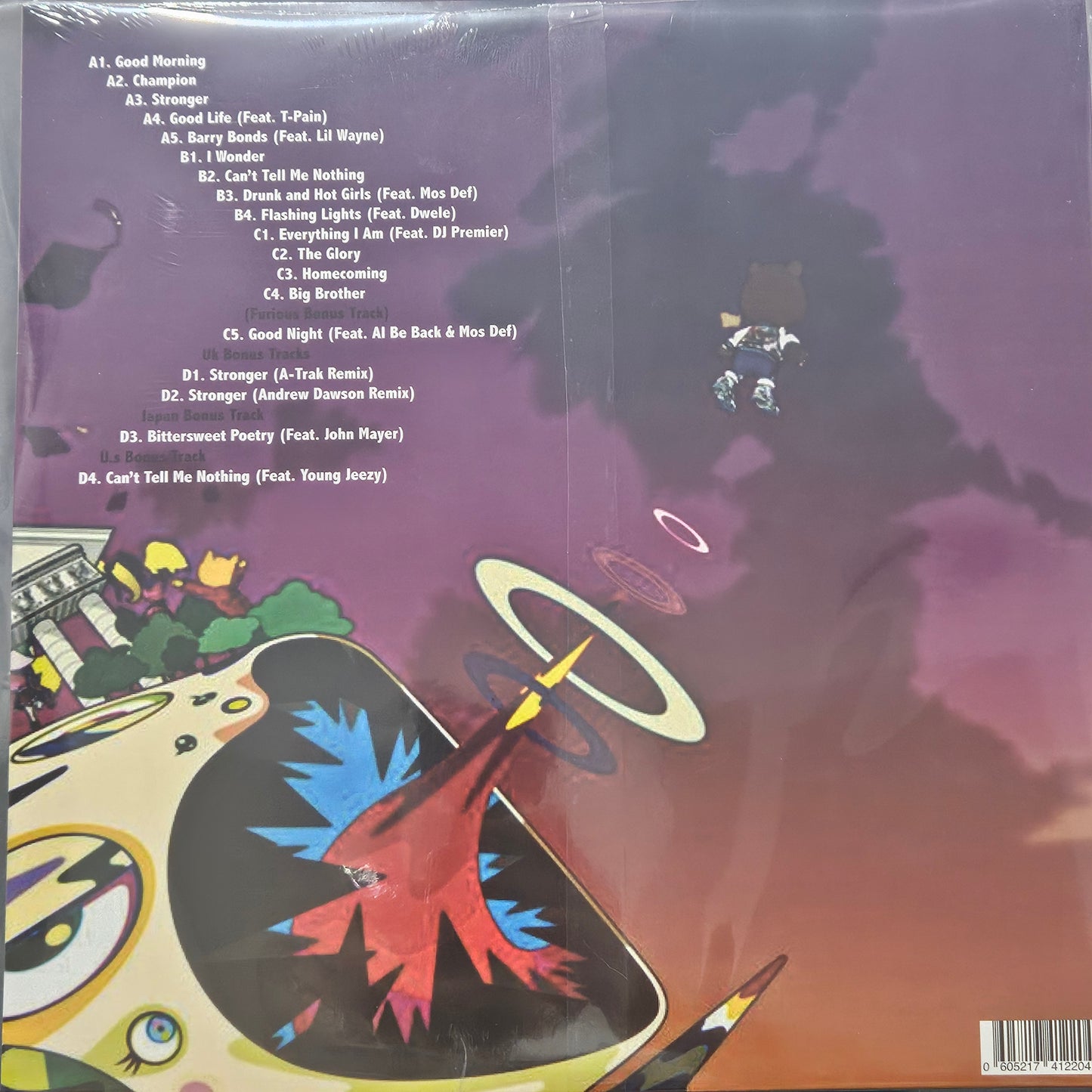 Kanye West - "GRADUATION VINYL RECORD" COLOURED DELUXE EDITION 2LP BRAND NEW AND SEALED