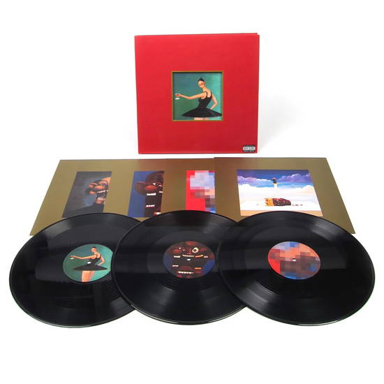 Kanye West - My Beautiful Dark Twisted Fantasy (3xLP, Album, Ltd, RE) Vinyl Record / LP