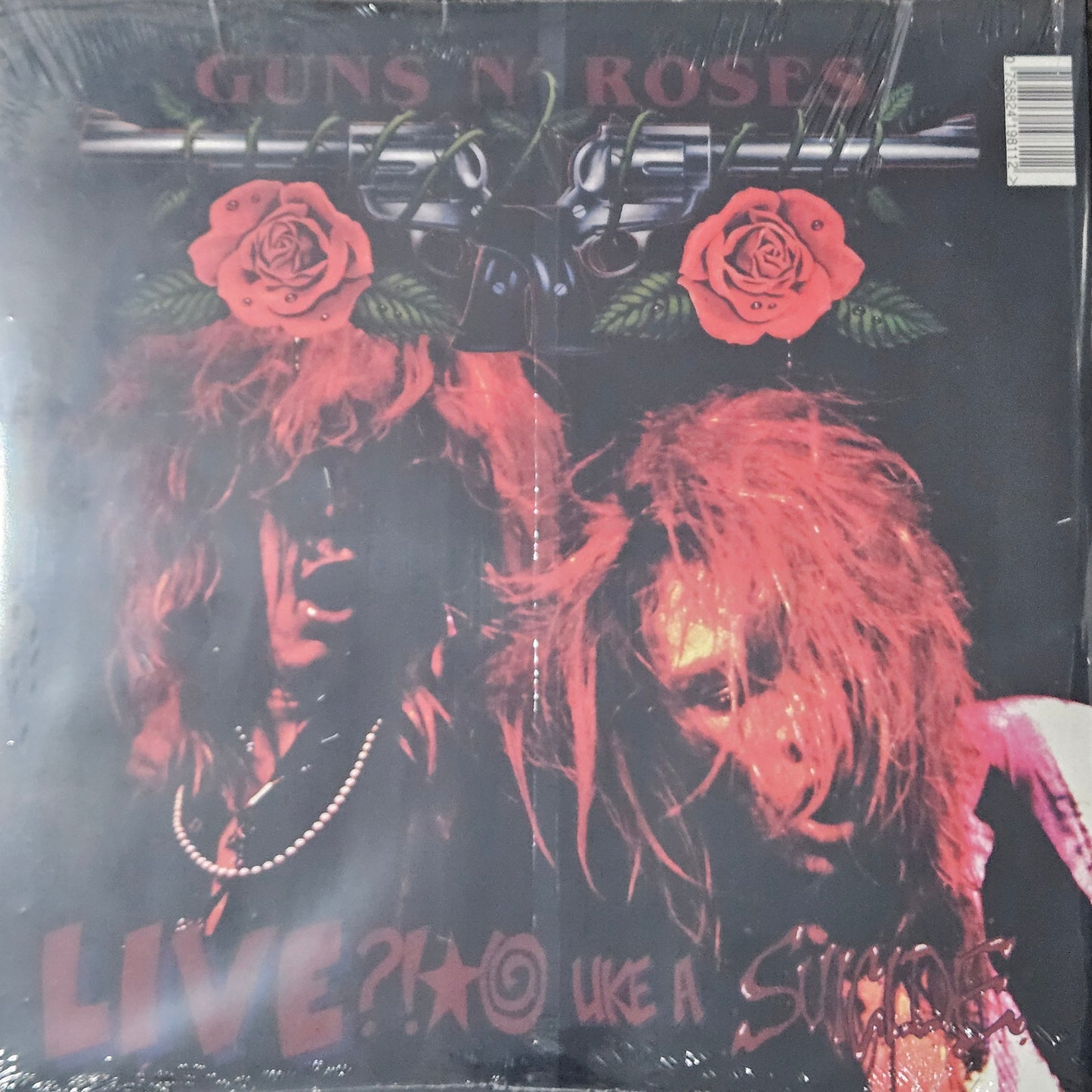 GUNS N ROSES - LIES VINYL RECORD COLOURED GNR